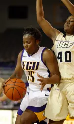 Junior Chareya Smith netted 12 points off of the bench Sunday against Memphis.