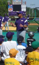 Head Coach Billy Godwin and his players will host Little League Day on Saturday, March 26.