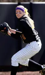 Junior Suzanne Riggs and the Pirates travel to Hattiesburg for a three-game series at Southern Miss this weekend.