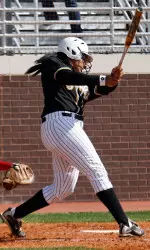 Freshman Jordan Lewis hit her second career home run Sunday against Northern Colorado.