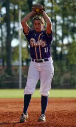 Junior Faith Sutton limited N.C. State to two hits in her start against the Wolfpack last season.