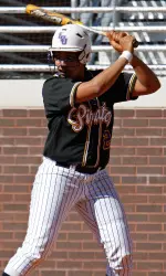 Freshman Jordan Lewis hit her third career home run during Saturday's second game at Southern Miss.
