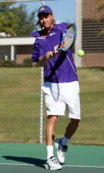 Stian Tvedt claimed ECU's lone singles win against Tulane.