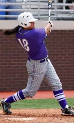 Junior Priscilla Velasquez was named the Conference USA Tournament's Most Valuable Player after driving in seven runs during the three games.