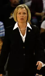 Second-Year Head Coach Heather Macy and her staff will hold a free coaching clinic Oct. 22