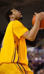 Senior forward Darrius Morrow
