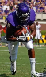 Sophomore Michael Dobson ran for his first career touchdown Saturday against Virginia Tech.