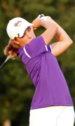 Freshman Katie Kirk finished ninth in her first collegiate tournament.
