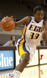 Freshman Janesha Ebron posted career highs with nine points and nine rebounds Thursday at Rice.