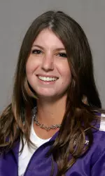 Senior Natalie Collins opened her final spring season with the Pirates Saturday at Virginia Tech.