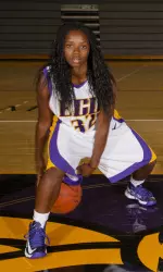 Freshman point guard Chanel Green