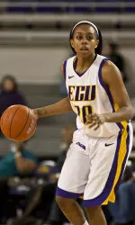 Sophomore forward Tatiana Chapple