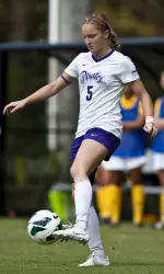 Senior Chrissy Gratz scored her team-leading fifth goal against Southern Miss.