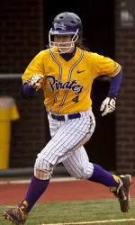 Sophomore Rebecca Lee, the Pirates' leading hitter, and her teammates will resume play Friday with the Pirate Clash.