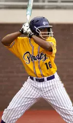 Sophomore Jasmine Robbins collected two hits and two runs batted in Saturday against Southern Miss.