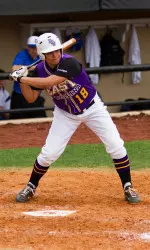 Senior Priscilla Velasquez recorded two hits in the opener against UAB on Friday.