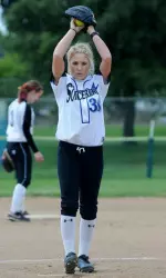 Morgan Eisenga will play softball for the Pirates starting in the fall of 2012.