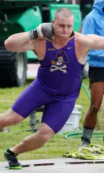 Senior Dennis Aliotta has qualified for his first-ever NCAA Outdoor Championships.