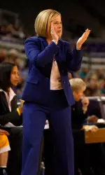 ECU Women's Basketball Coach Heather Macy