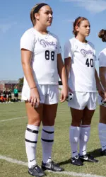 Seniors Hali Oughton (88) and Maddie Maurer (40)