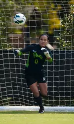 Junior Christiane Cordero posted her fourth shutout of the season and 11th in her career.