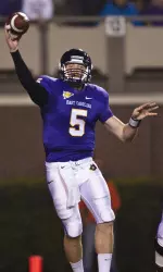 Sophomore Shane Carden ran for two touchdowns and passed for another against UTEP.