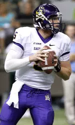 Shane Carden recorded his third career 400-yard passing game to set a new ECU record.