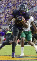 Senior Reese Wiggins scored a career-high three touchdowns against UAB