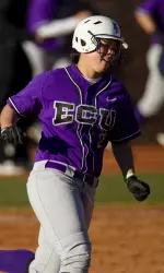 Kai Clark had one of the team's two hits in the game against Portland State