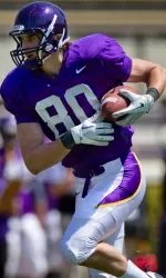 Bryce Williams had five catches for a team-high 93 yards Saturday.