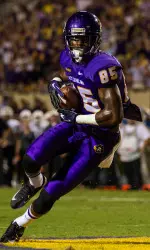 Freshman Davon Grayson caught three touchdown passes in collegiate debut