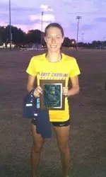 Brooke Kott after her victory
