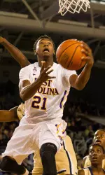 B.J. Tyson scored 22 points to lead ECU.
