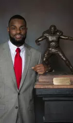 Senior Justin Hardy takes home 2014 Burlsworth Trophy