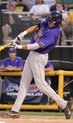 Freshman Bryce Harman belted his team-leading seventh home run