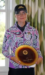 Junior Frida Gustafsson Spang claimed her third career individual title at East Carolina.