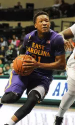 B.J. Tyson scored 16 points versus Houston.