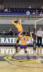 Junior middle hitter Ashley McRae