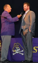 ECU Hall of Famer Chad Tracy (pictured right)