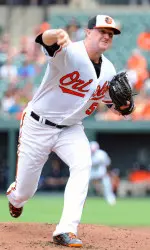Mike Wright made his Major League debut on May 17, 2015 with the Baltimore Orioles