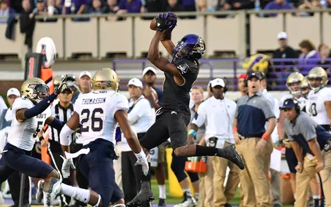 Zay Jones Navy Record Catch 2016