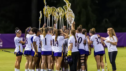 Lacrosse Team Huddle