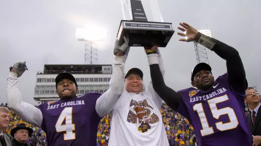 2009 C-USA Championship Trophy Celebration