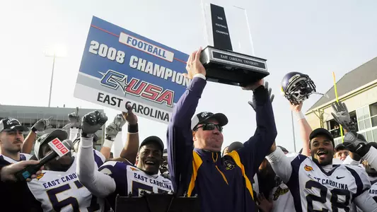 2008 C-USA Championship Trophy Celebration