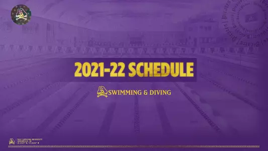 2021-22 Women's Swimming & Diving Schedule