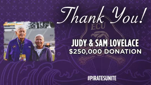 Sam and Judy Lovelace Donation 2022