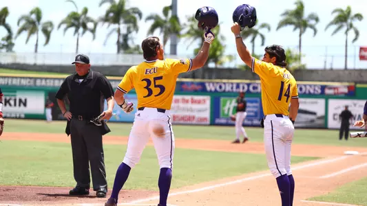 Worrell and Agnos Celebration vs. HOU 2022