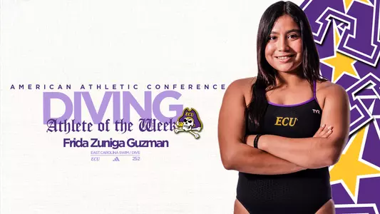 Guzman AAC Diver of the Week Nov. 5, 2024