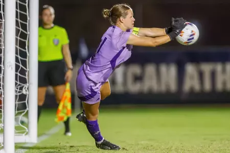 Maeve English winning PK save