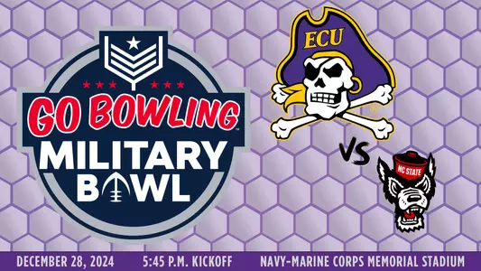 ECU Pirate Club-Military Bowl Graphic